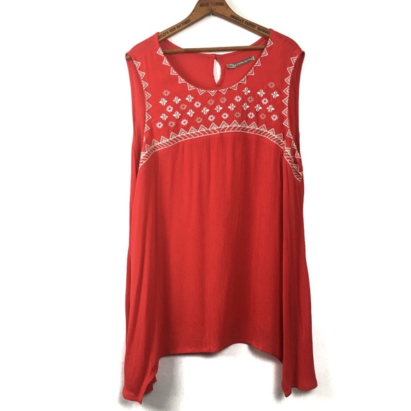 Behind The Seams Tops - Behind The Seams Sleeveless Tunic Top